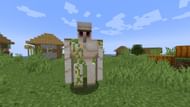 Iron golems are extremely powerful and should not be provoked in Minecraft (Image via Sportskeeda Gaming || Mojang Studios)
